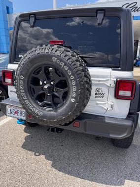 White 2023 Jeep Wrangler 4xe Base