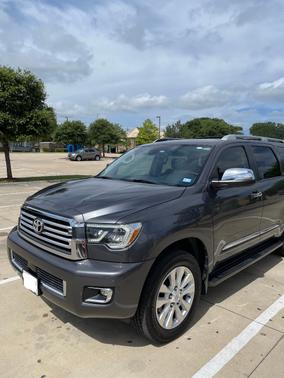 Gray 2020 Toyota Sequoia Platinum