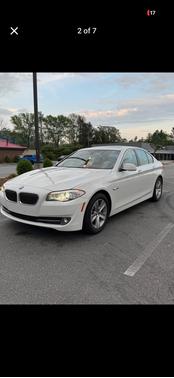 White 2013 BMW 528 i