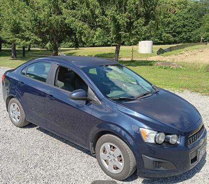 Blue 2015 Chevrolet Sonic LS