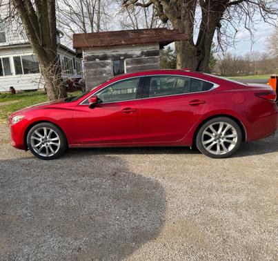 Red 2017 Mazda Mazda6 Touring