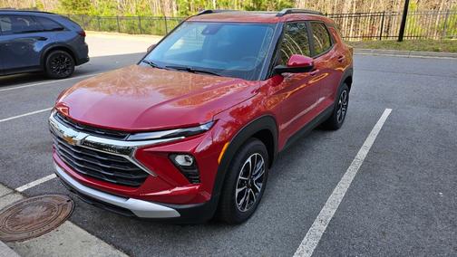 Red 2026 Chevrolet Trailblazer LT