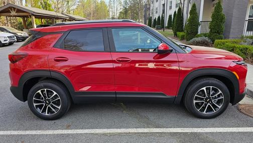 Red 2026 Chevrolet Trailblazer LT