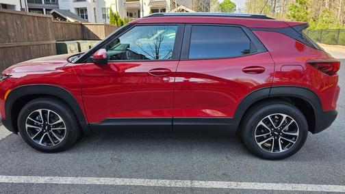 Red 2026 Chevrolet Trailblazer LT
