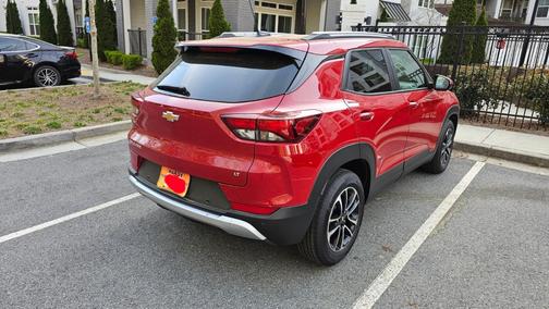 Red 2026 Chevrolet Trailblazer LT