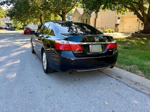 Black 2013 Honda Accord EX-L