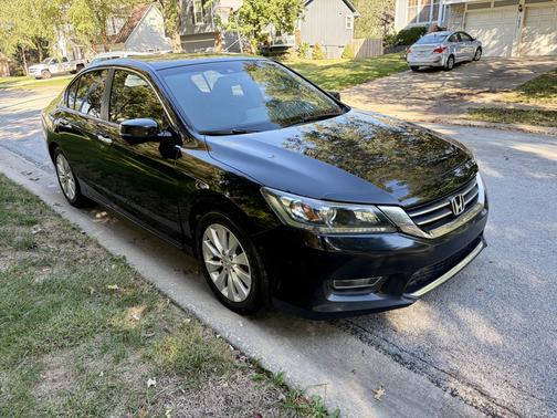 Black 2013 Honda Accord EX-L