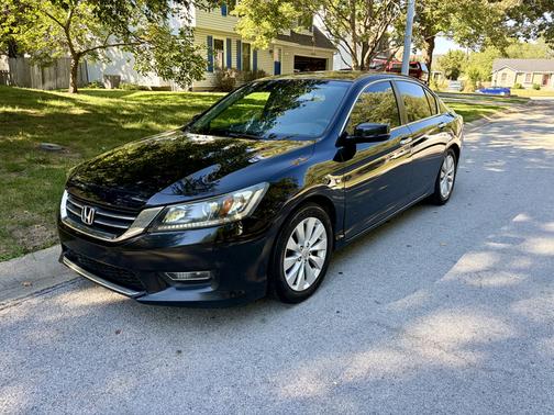 Black 2013 Honda Accord EX-L
