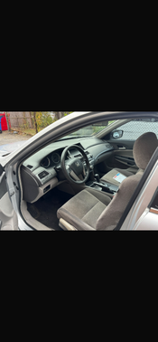 Silver 2009 Honda Accord LX