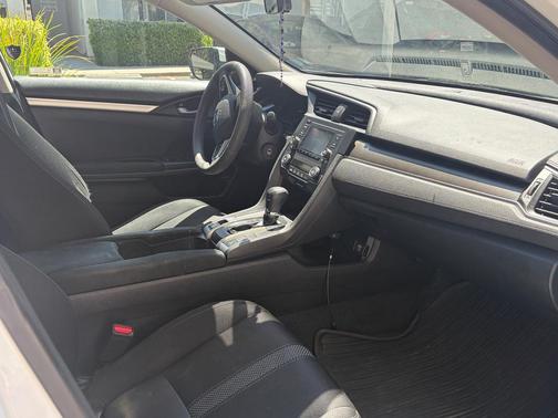 White 2020 Honda Civic LX