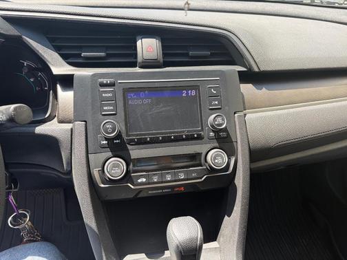 White 2020 Honda Civic LX