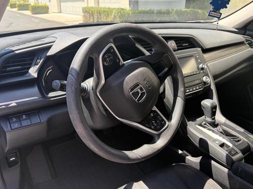 White 2020 Honda Civic LX
