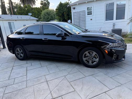 Black 2021 Kia K5 LXS