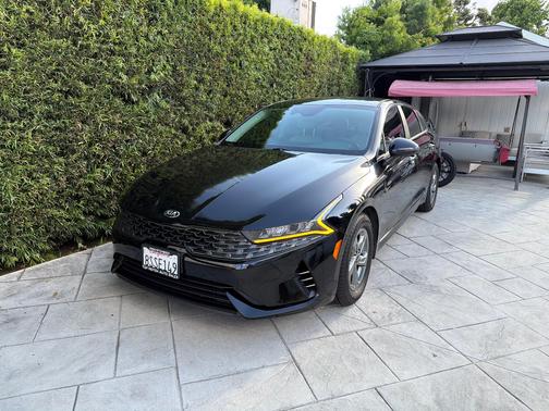 Black 2021 Kia K5 LXS