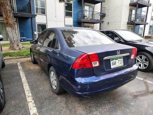 Blue 2003 Honda Civic LX