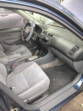 Blue 2003 Honda Civic LX