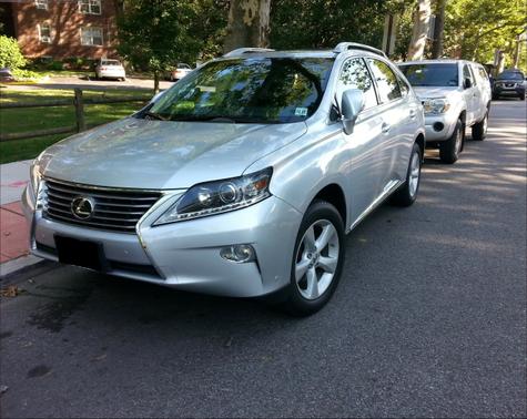 Silver 2013 Lexus RX 350 Base