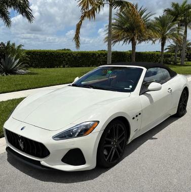 White 2018 Maserati GranTurismo MC