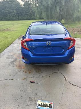 Blue 2017 Honda Civic EX-T