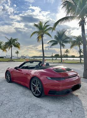 Red 2021 Porsche 911 911 Carrera S Cabriolet