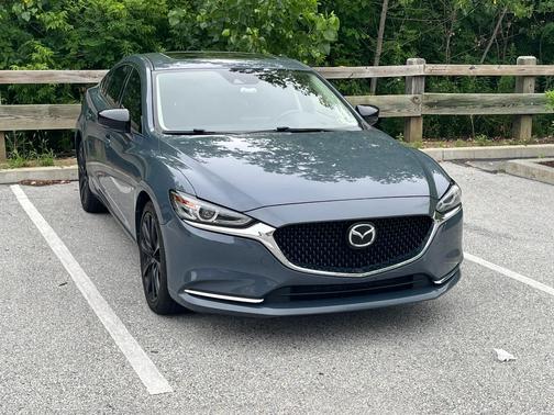 Blue 2021 Mazda Mazda6 Carbon Edition