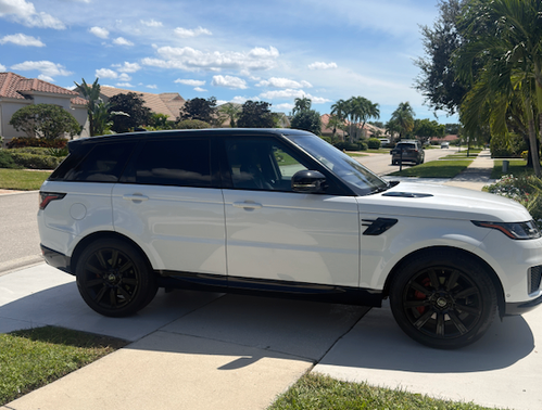 White 2021 Land Rover Range Rover Sport HSE Silver Edition