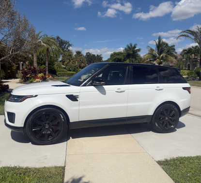 White 2021 Land Rover Range Rover Sport HSE Silver Edition