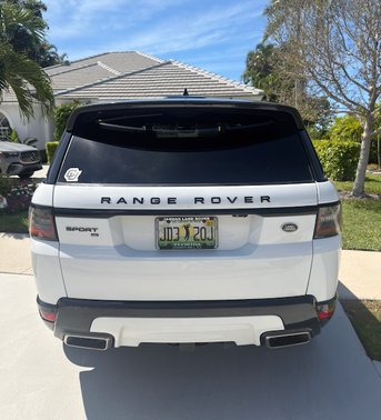 White 2021 Land Rover Range Rover Sport HSE Silver Edition
