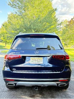 Blue 2022 Mercedes-Benz GLS 450 4MATIC