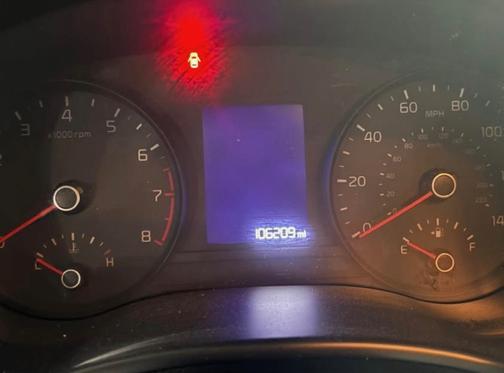 Black 2022 Kia Rio S