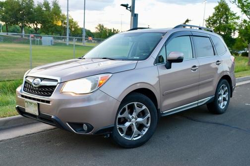 Beige 2015 Subaru Forester 2.5i Touring