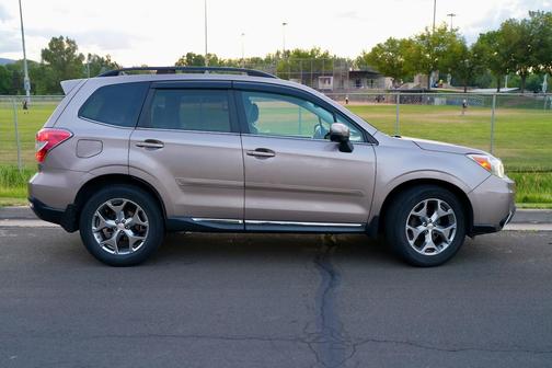 Beige 2015 Subaru Forester 2.5i Touring
