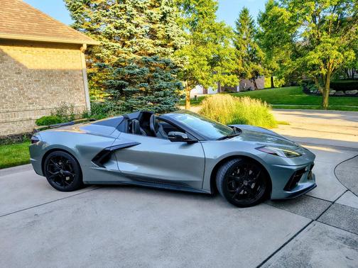 Gray 2022 Chevrolet Corvette Stingray w/1LT