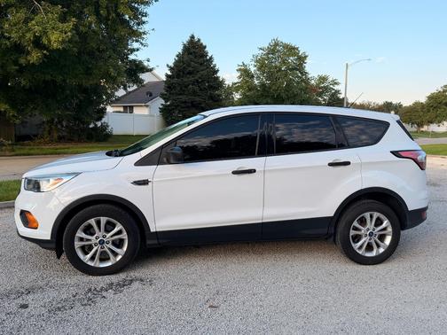 White 2017 Ford Escape S