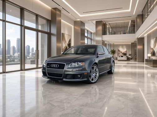 Gray 2007 Audi RS 4 Base