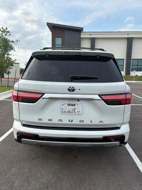 White 2024 Toyota Sequoia Capstone
