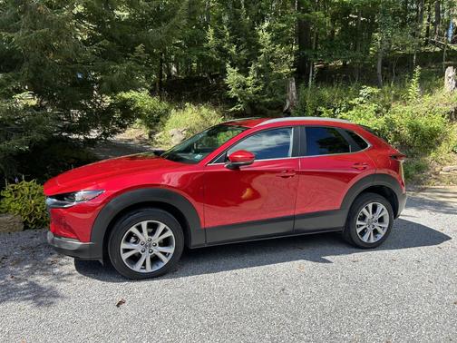 Red 2023 Mazda CX-30 2.5 S Preferred Package