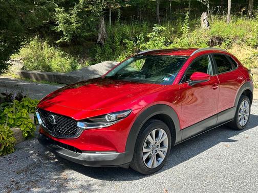 Red 2023 Mazda CX-30 2.5 S Preferred Package