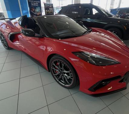Red 2024 Chevrolet Corvette Stingray w/3LT