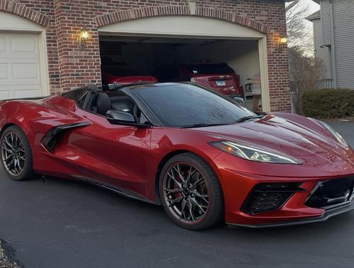Red 2024 Chevrolet Corvette Stingray w/3LT