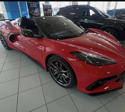 Red 2024 Chevrolet Corvette Stingray w/3LT