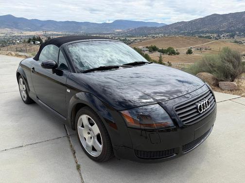 Black 2001 Audi TT Roadster quattro