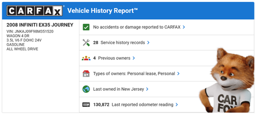 2008 INFINITI EX35 Journey