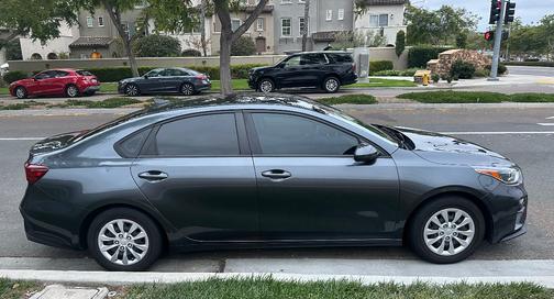 Gray 2020 Kia Forte FE