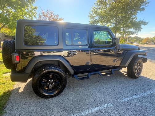 Black 2020 Jeep Wrangler Unlimited Sport