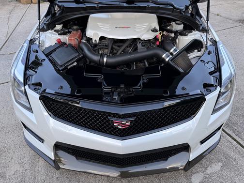 White 2016 Cadillac ATS-V Base