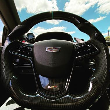 White 2016 Cadillac ATS-V Base