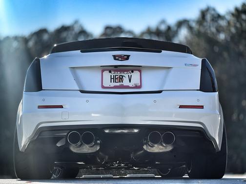 White 2016 Cadillac ATS-V Base