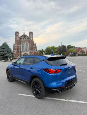 Blue 2019 Chevrolet Blazer RS