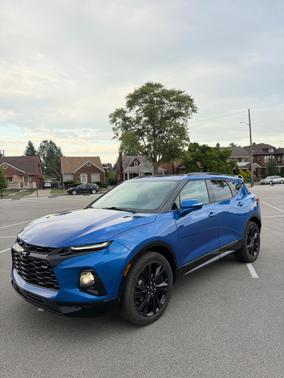 Blue 2019 Chevrolet Blazer RS
